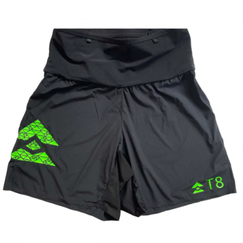 T8 - Ultra Sherpa Shorts Black - Unisex